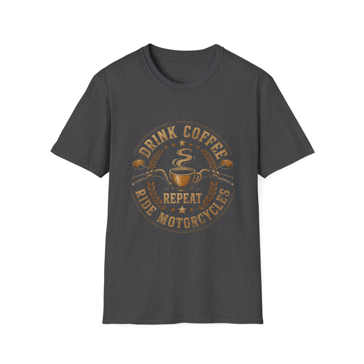 Drink Coffee Ride Motorcycle T-Shirt