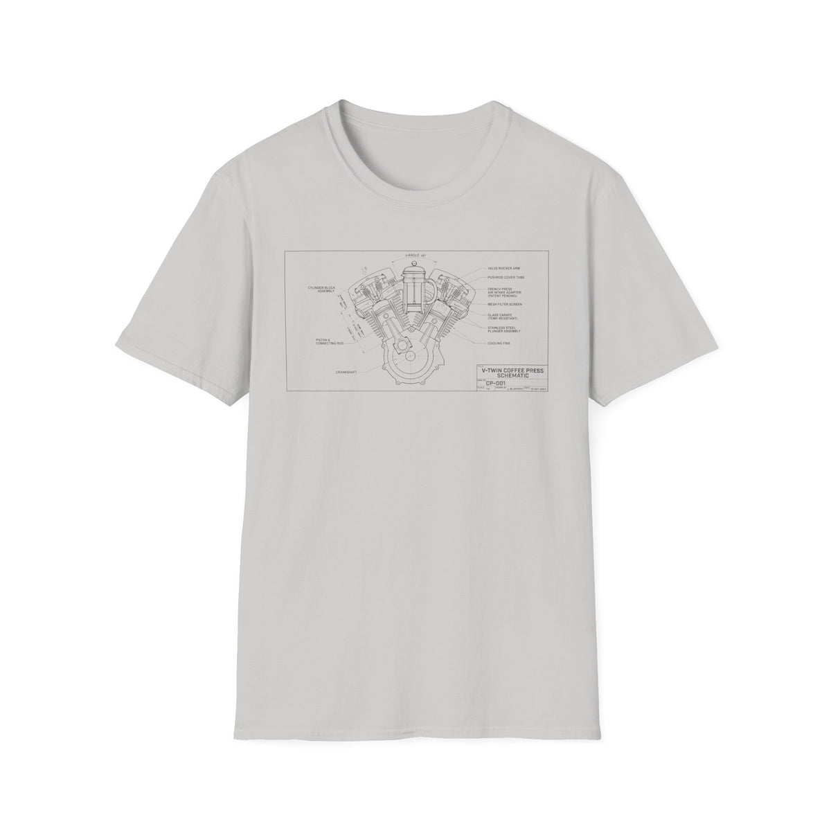 Twin Coffee Press T‑Shirt