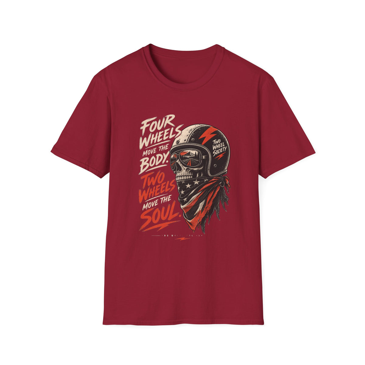 Four Wheels T‑Shirt