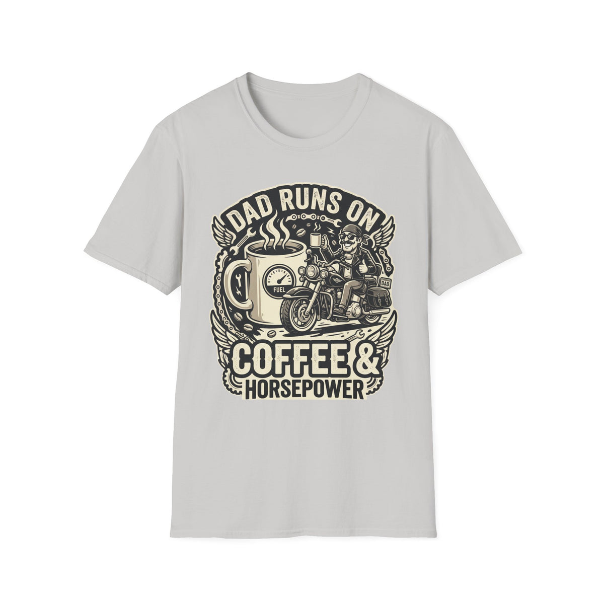 Dad Runs On T‑Shirt