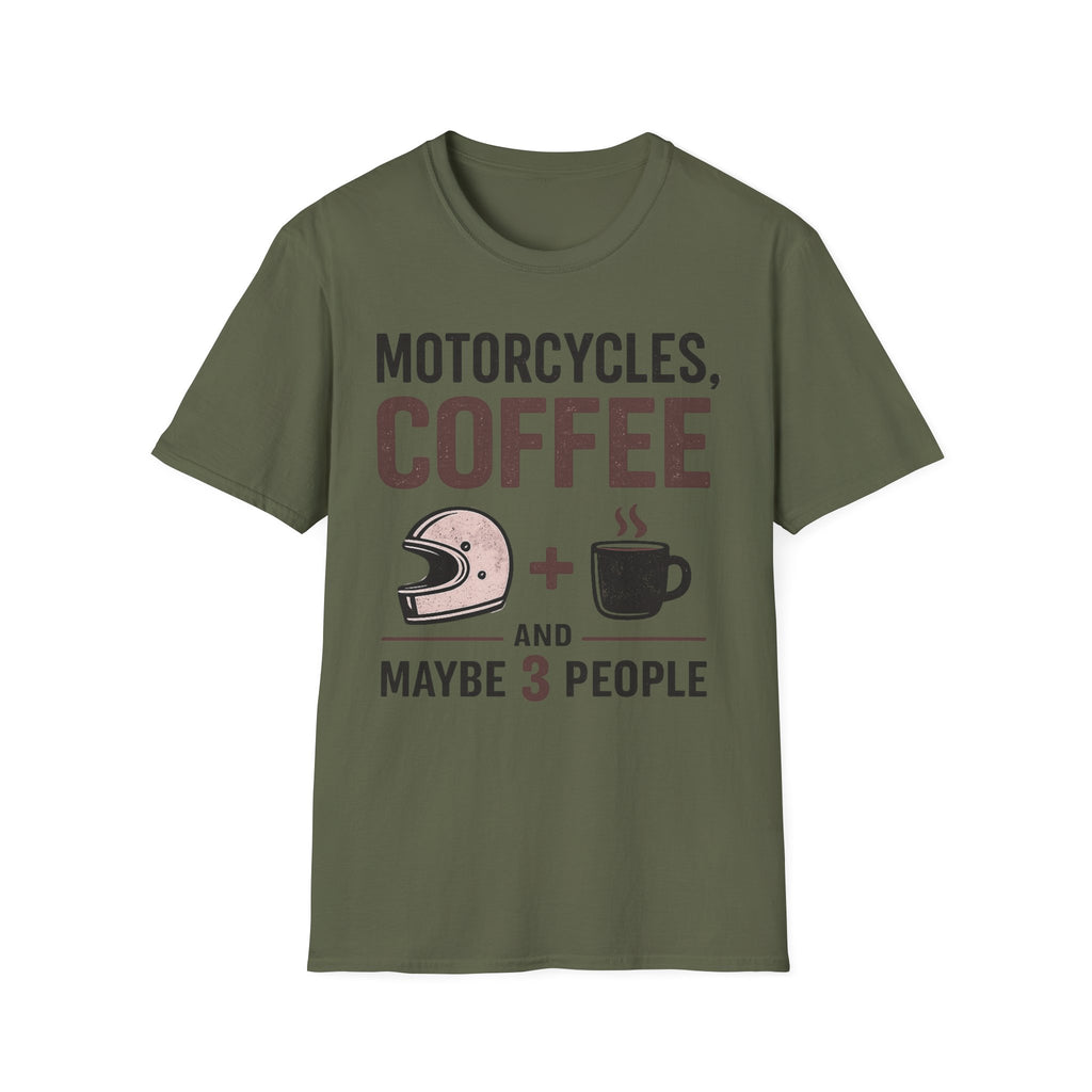 Motorcycles Coffee T‑Shirt