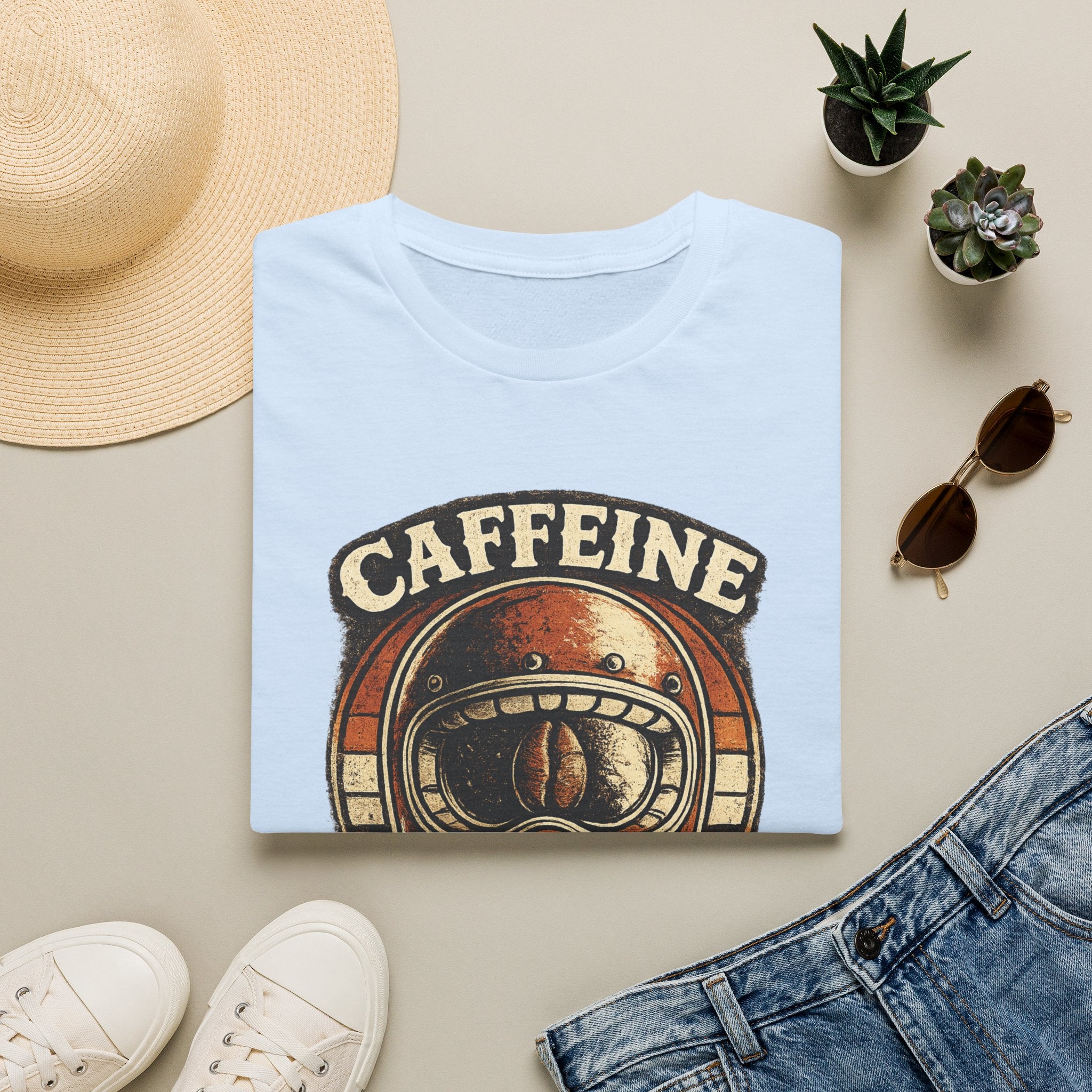 Caffeine Gasoline T‑Shirt