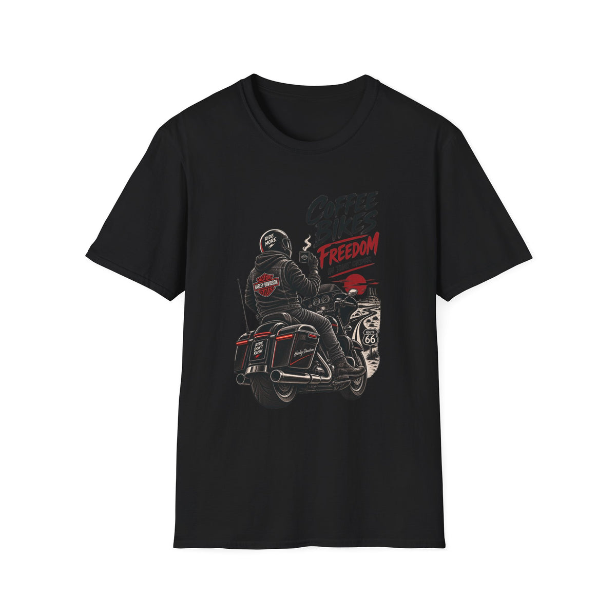 Coffee Bikes Freedom T‑Shirt