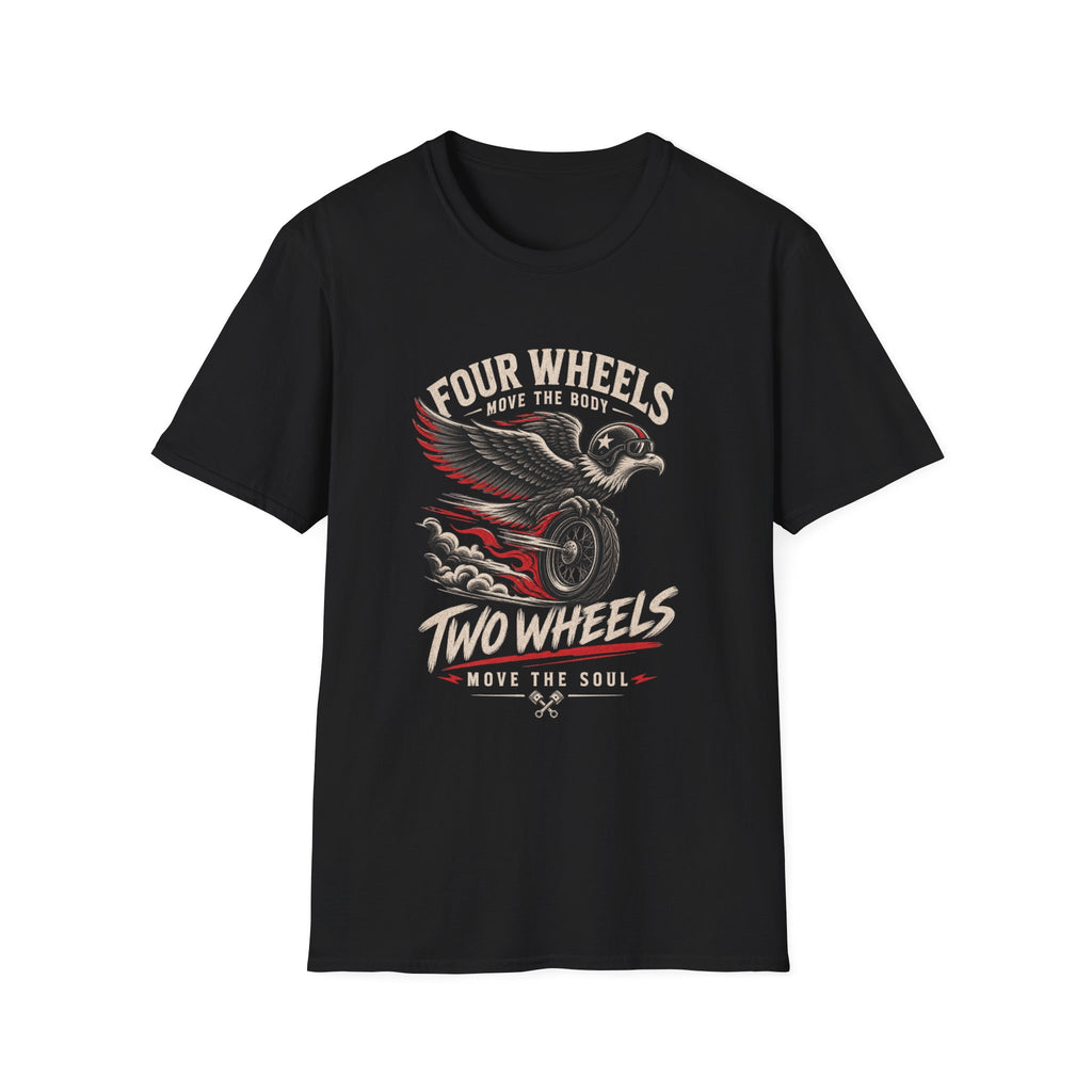 Four Wheels T‑Shirt