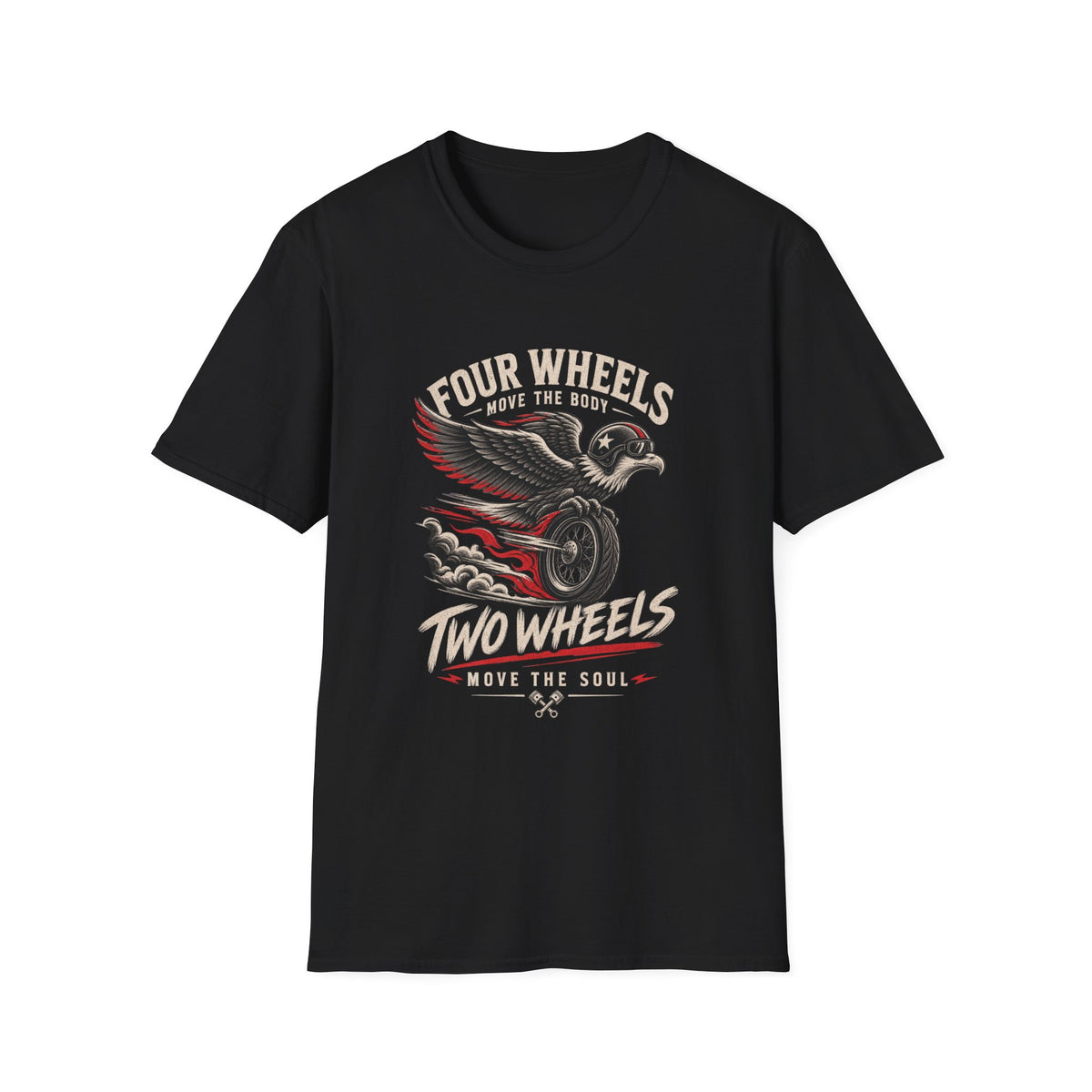 Four Wheels T‑Shirt