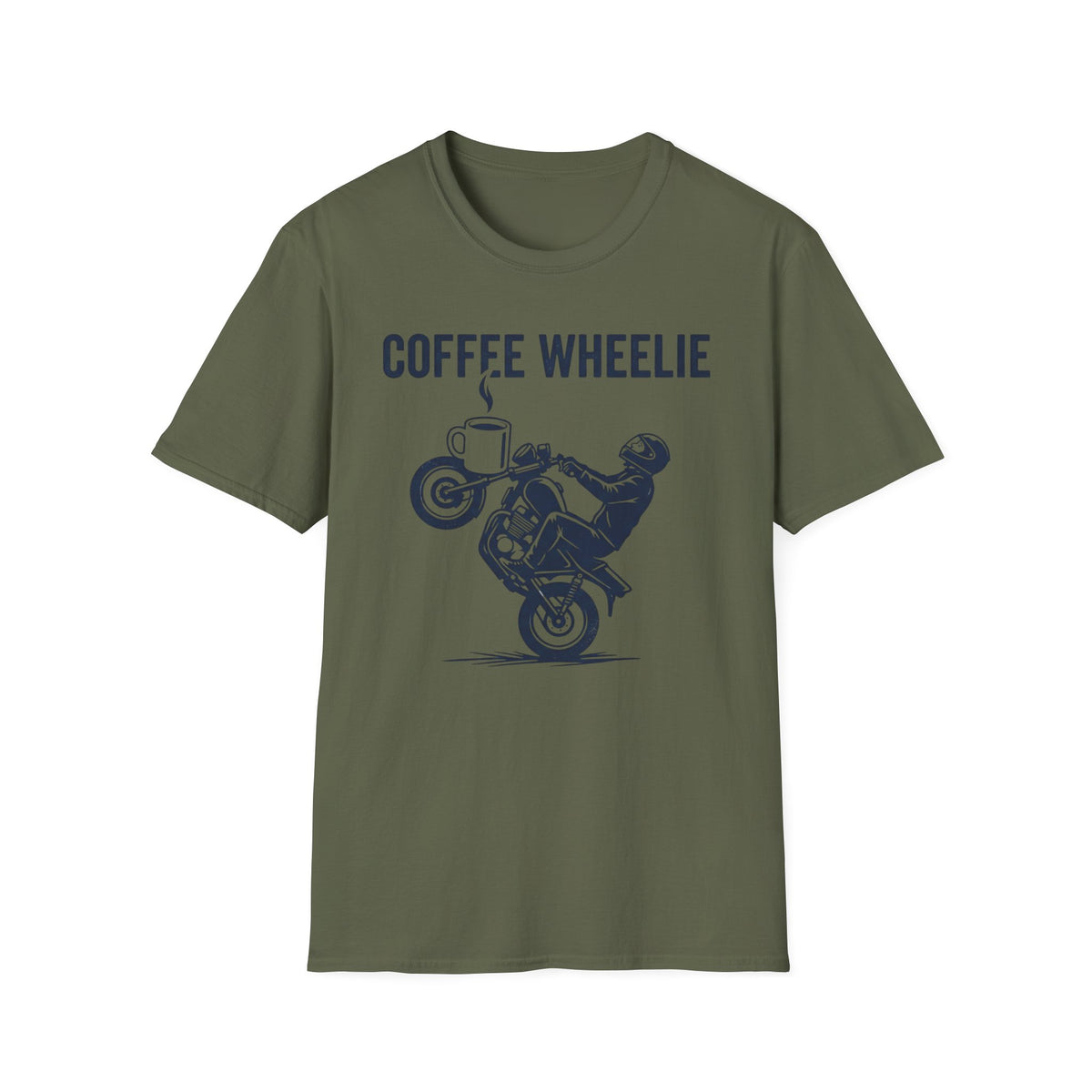 Coffee Wheelie T‑Shirt