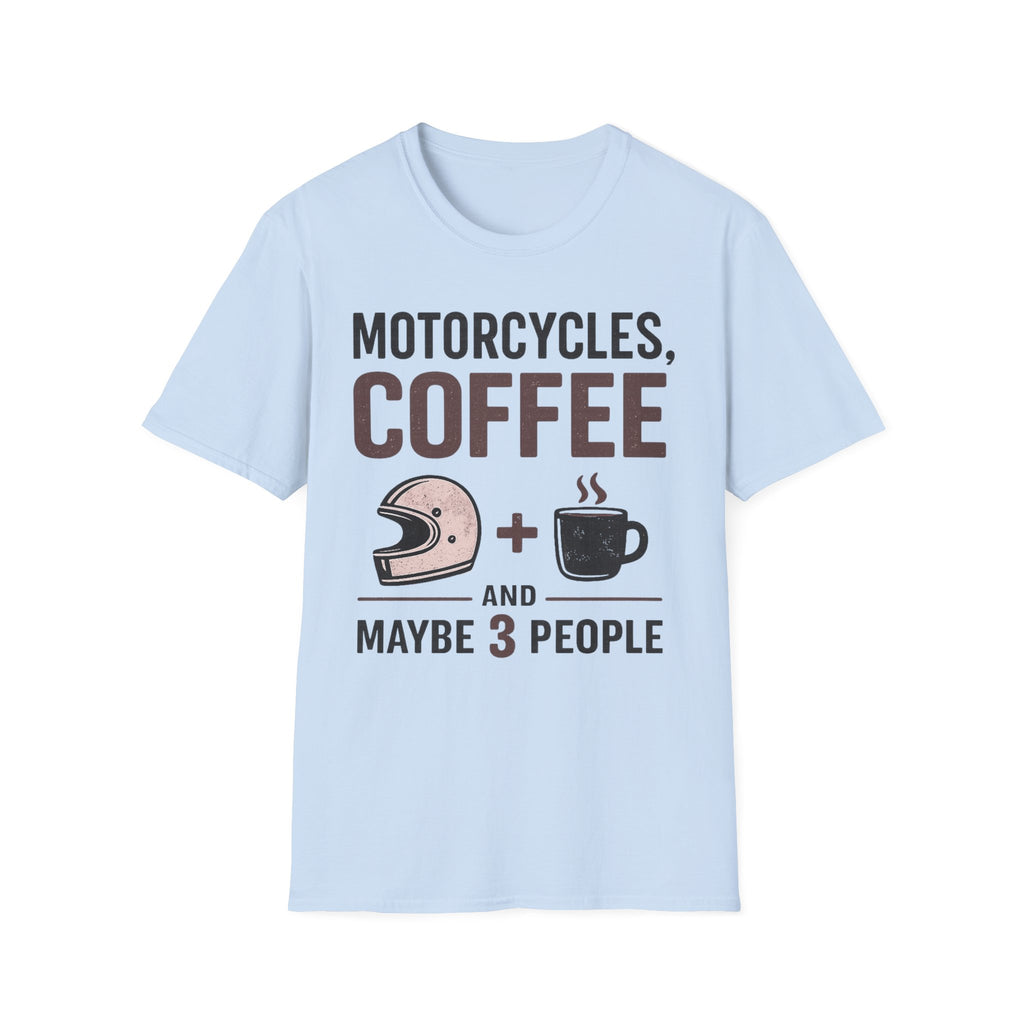 Motorcycles Coffee T‑Shirt