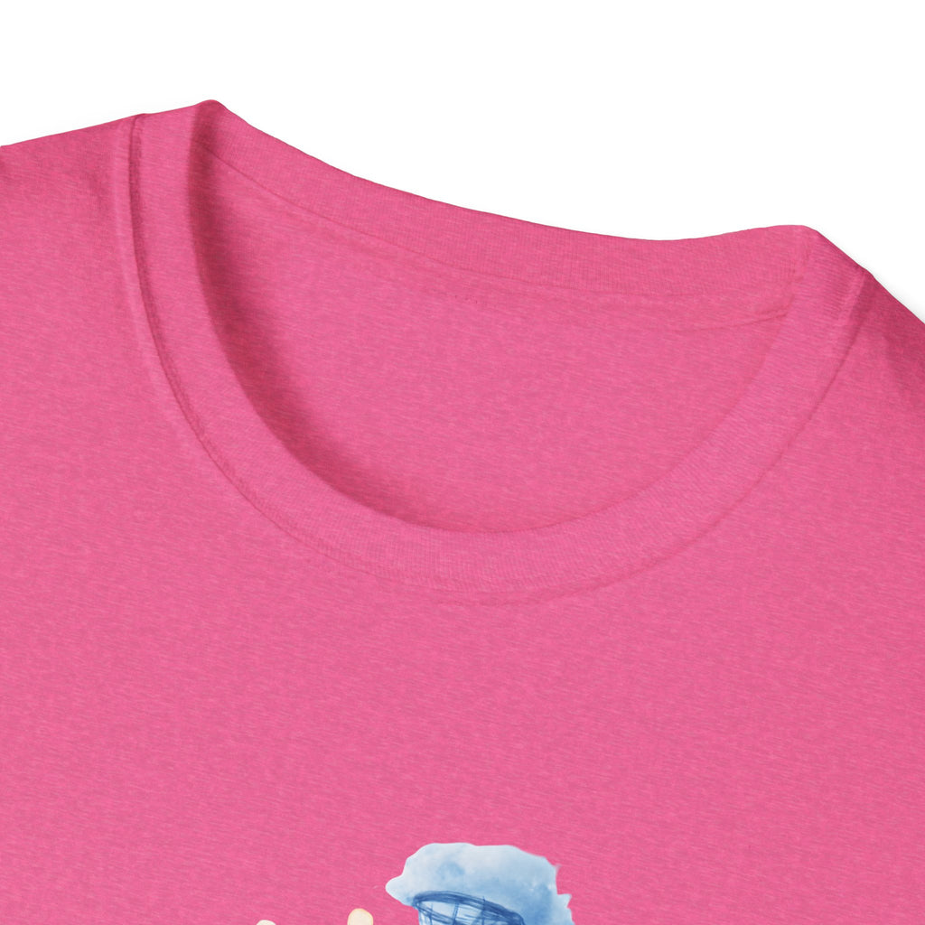 Watercolor basketball scene T-Shirt