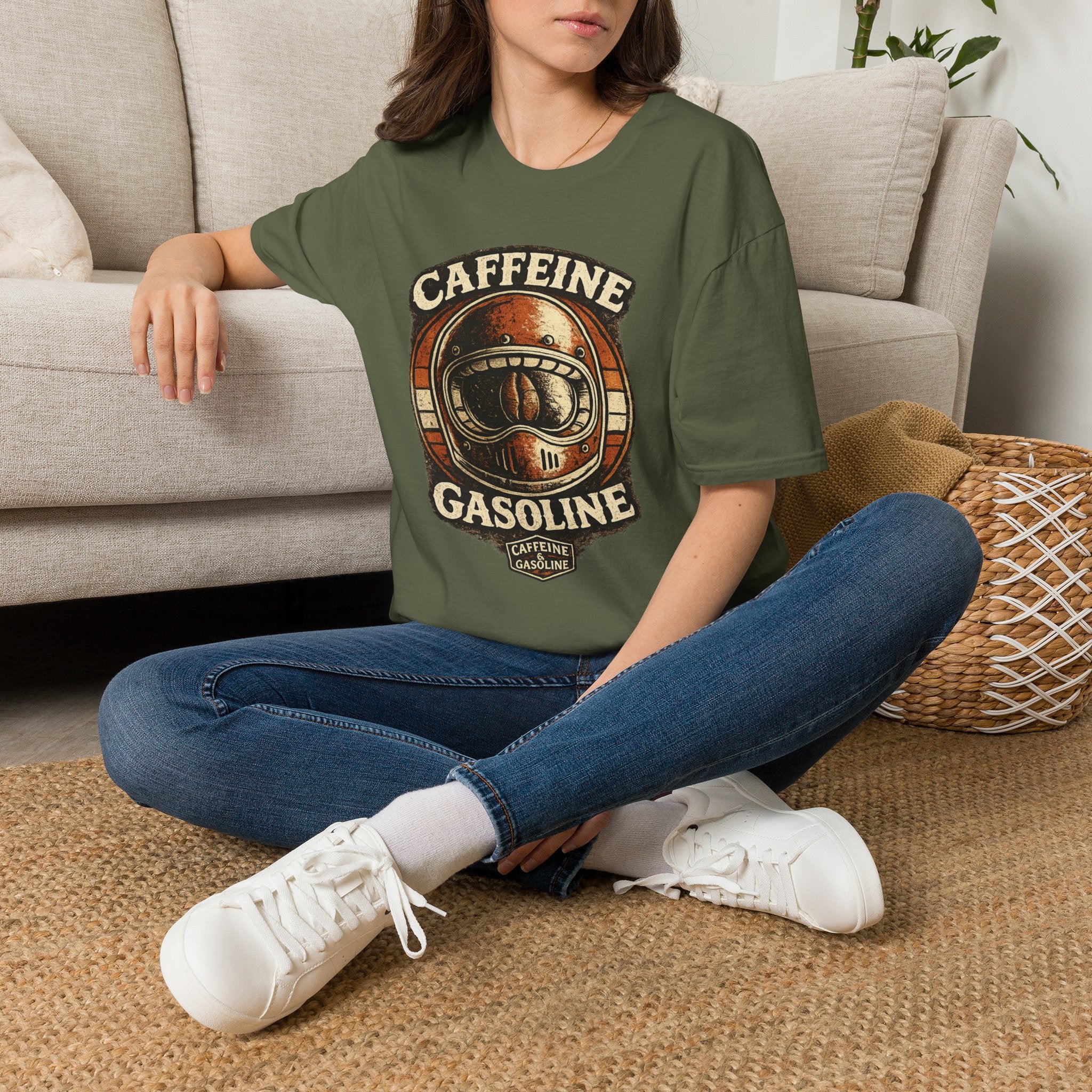 Caffeine Gasoline T‑Shirt