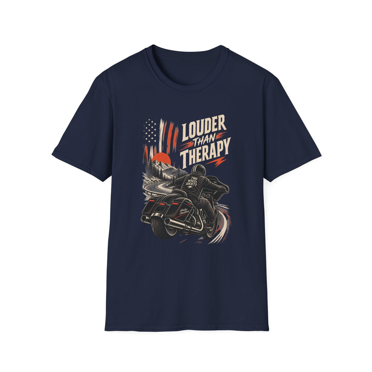 Louder Than Therapy T‑Shirt