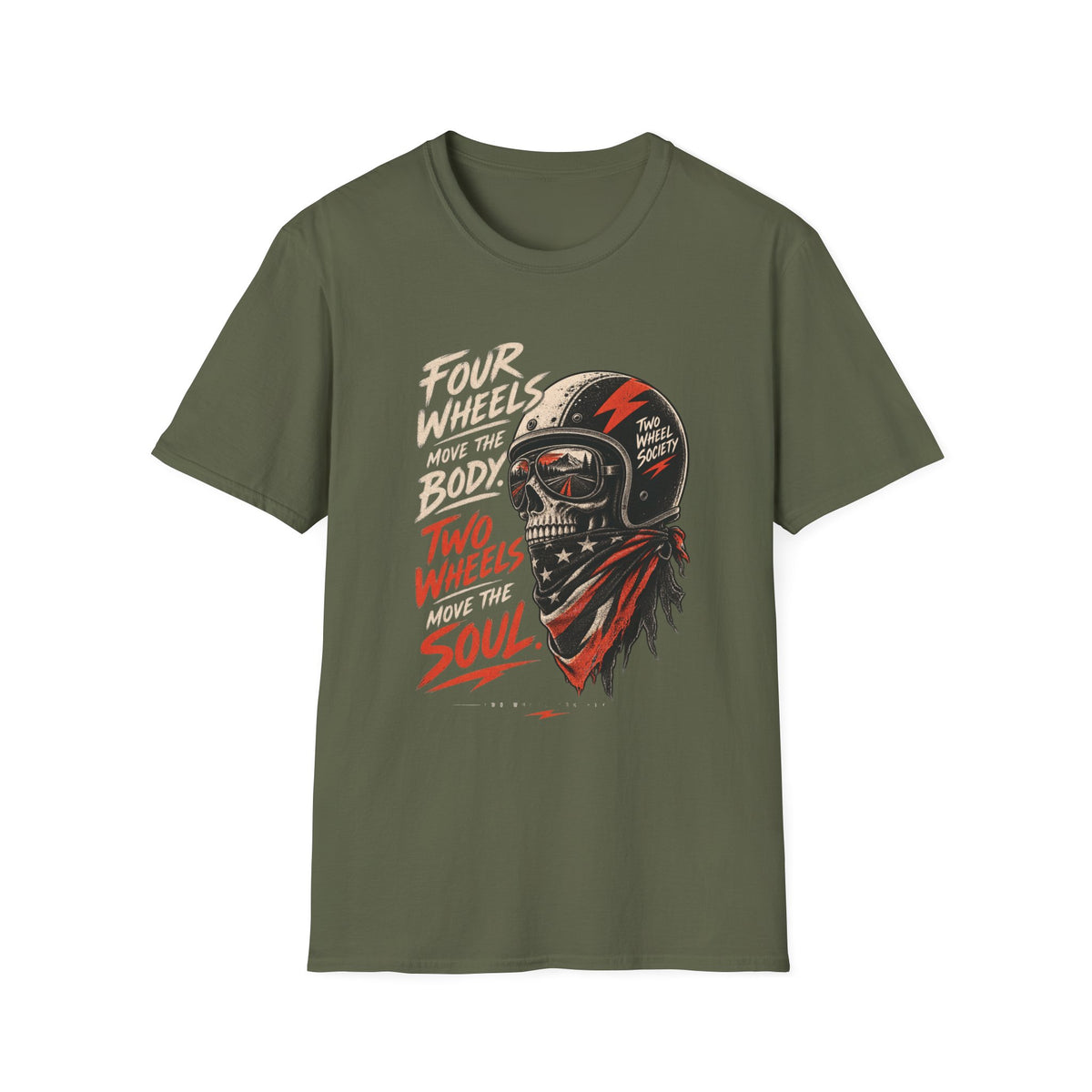 Four Wheels T‑Shirt