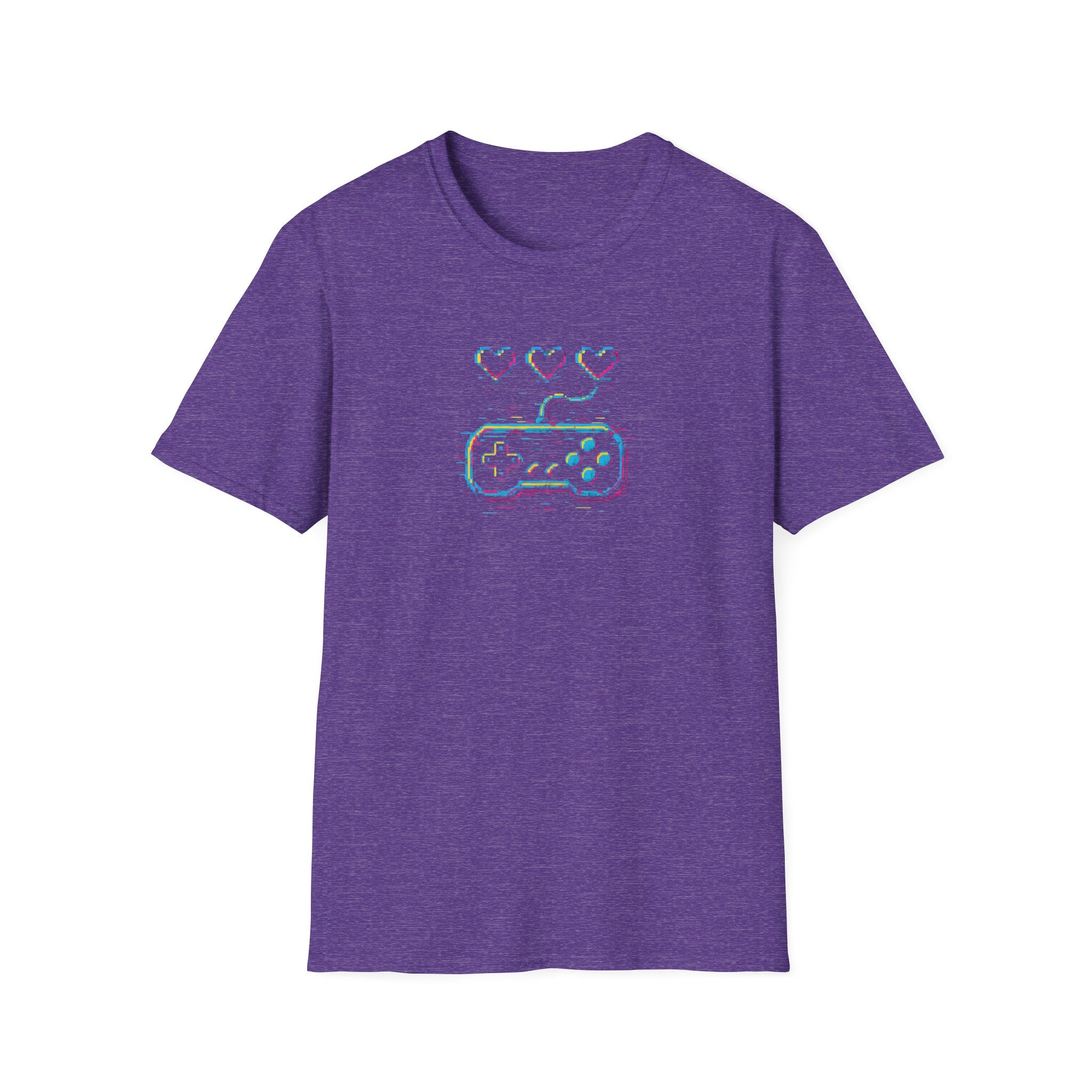 Three Hearts Gaming Controller T-Shirt