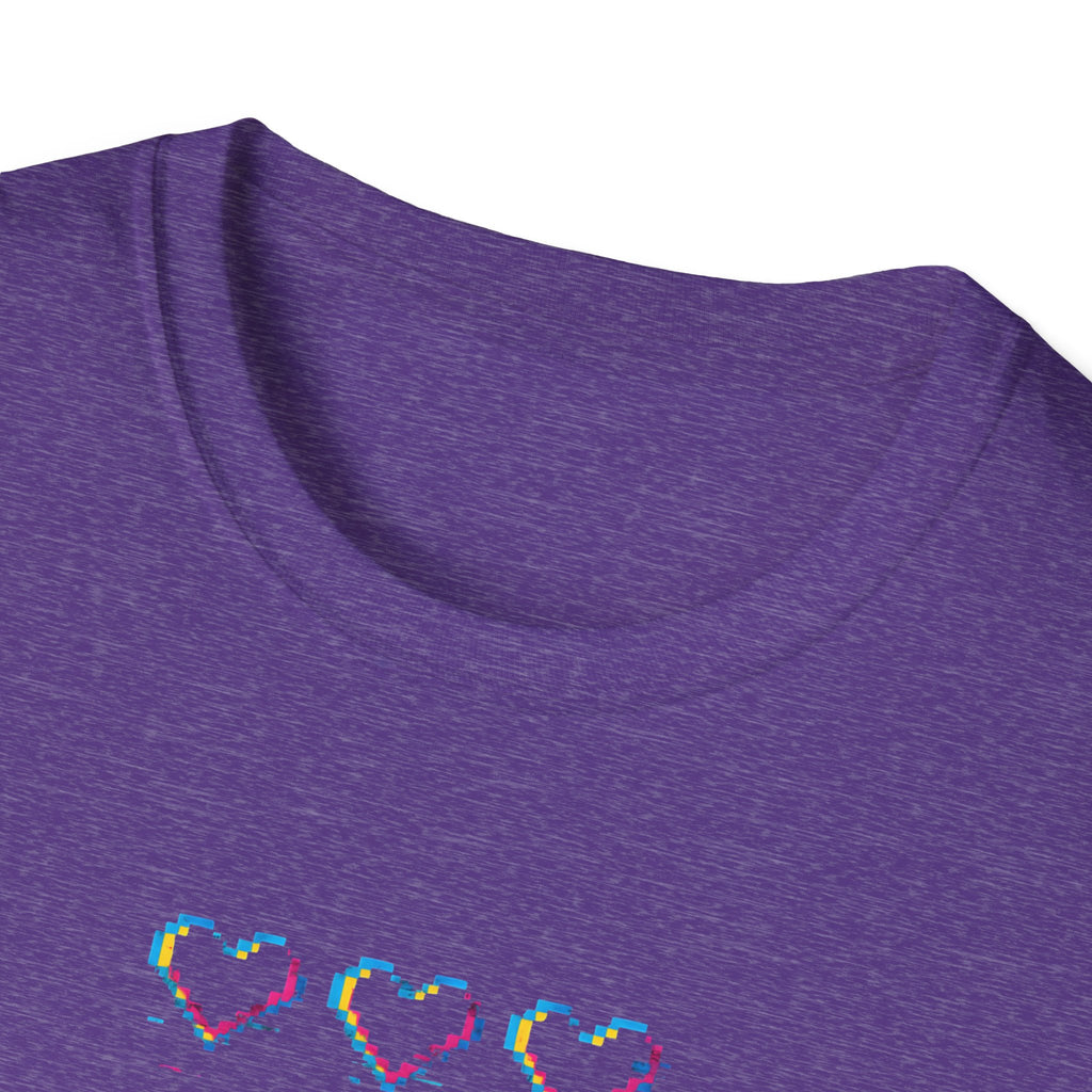 Three Hearts Gaming Controller T-Shirt