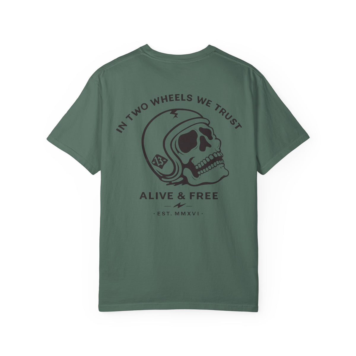 In Two Wheels We Trust T-shirt
