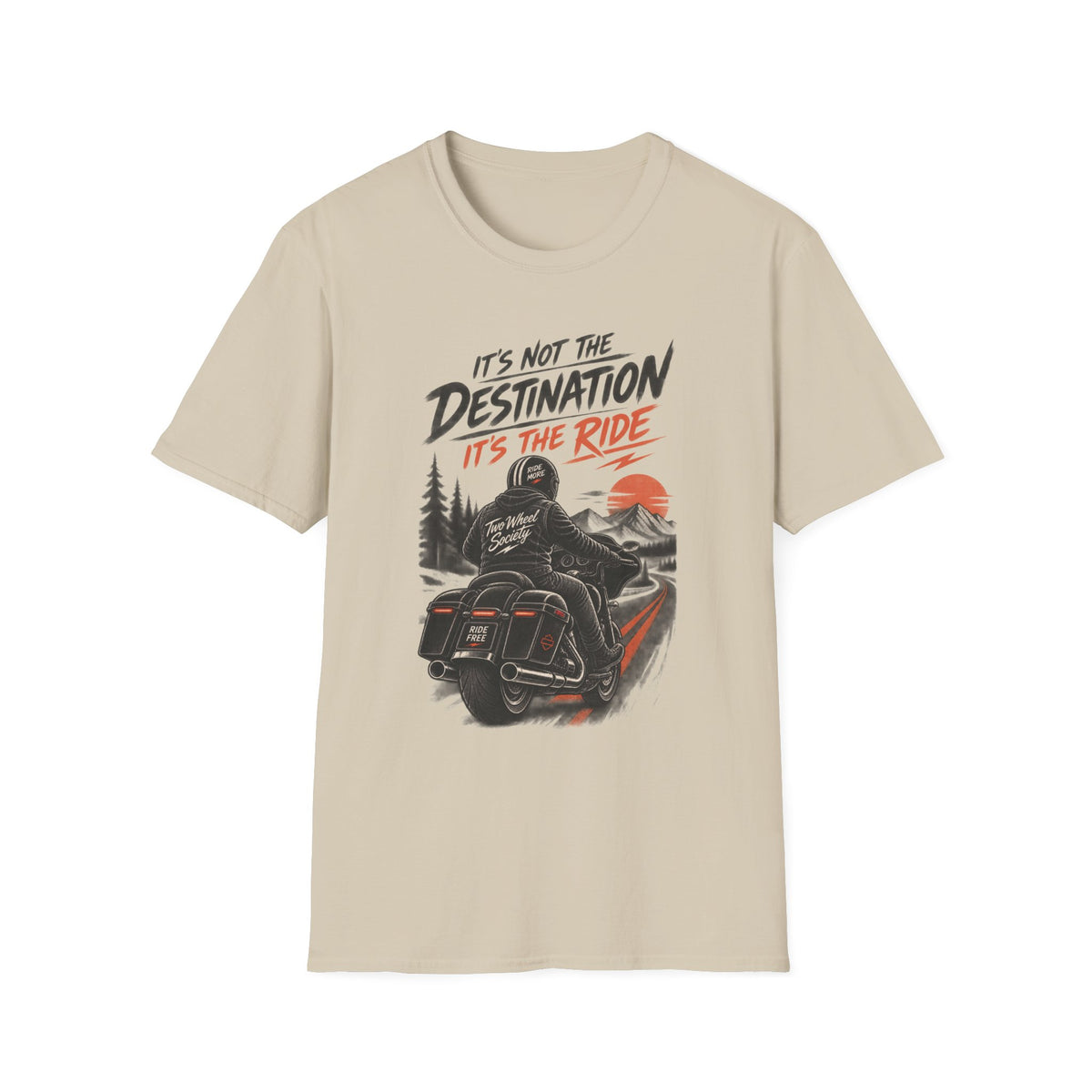 It's Not The Destination T‑Shirt