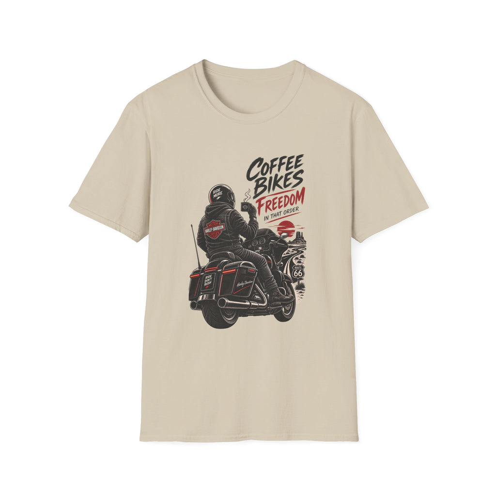 Coffee Bikes Freedom T‑Shirt
