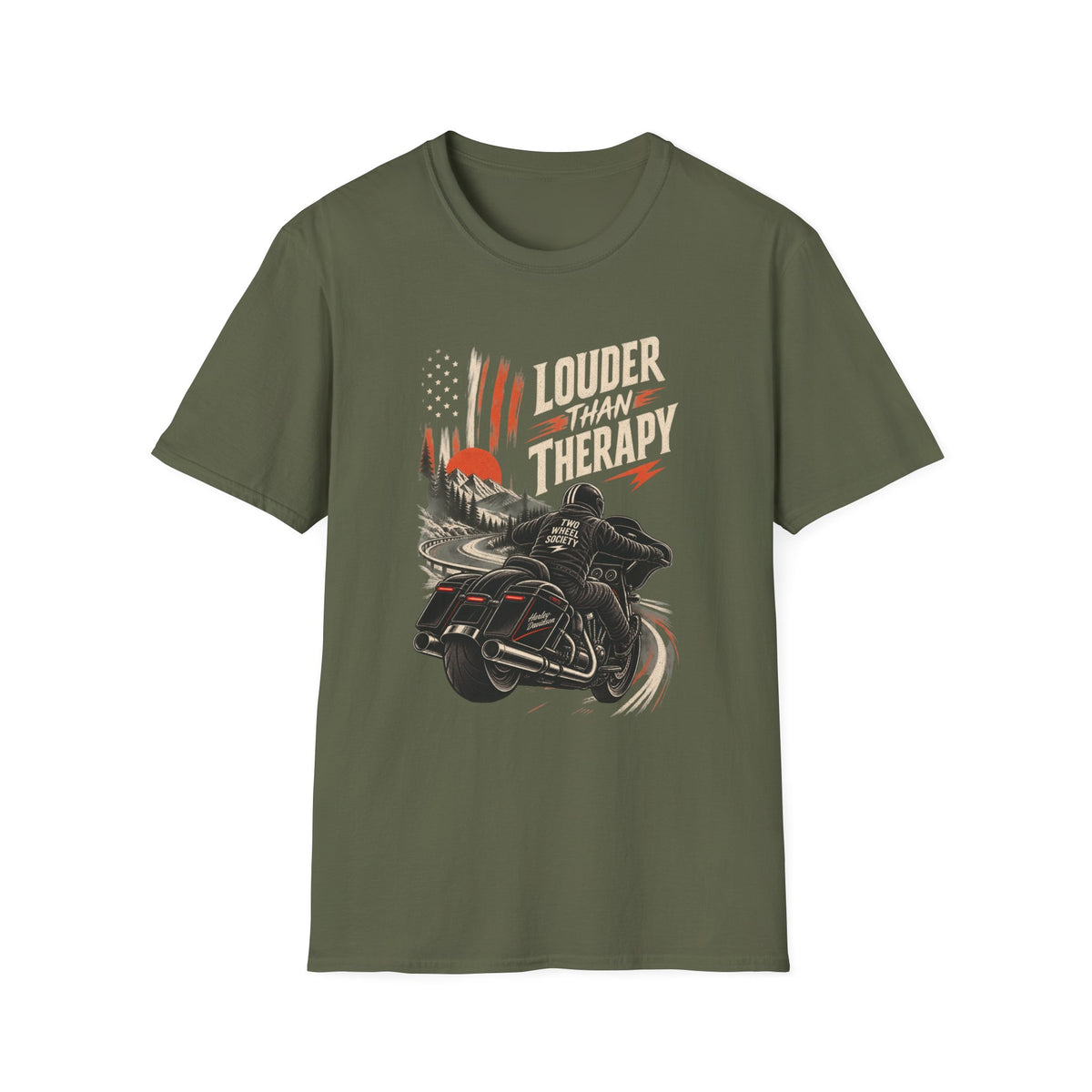 Louder Than Therapy T‑Shirt