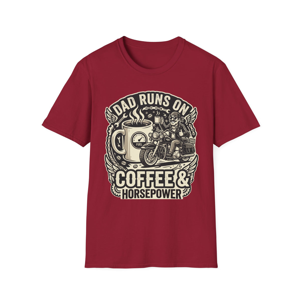 Dad Runs On T‑Shirt