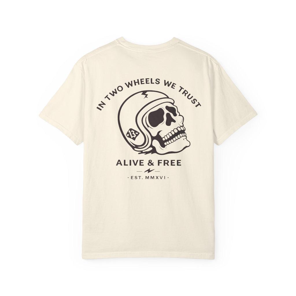 In Two Wheels We Trust T-shirt