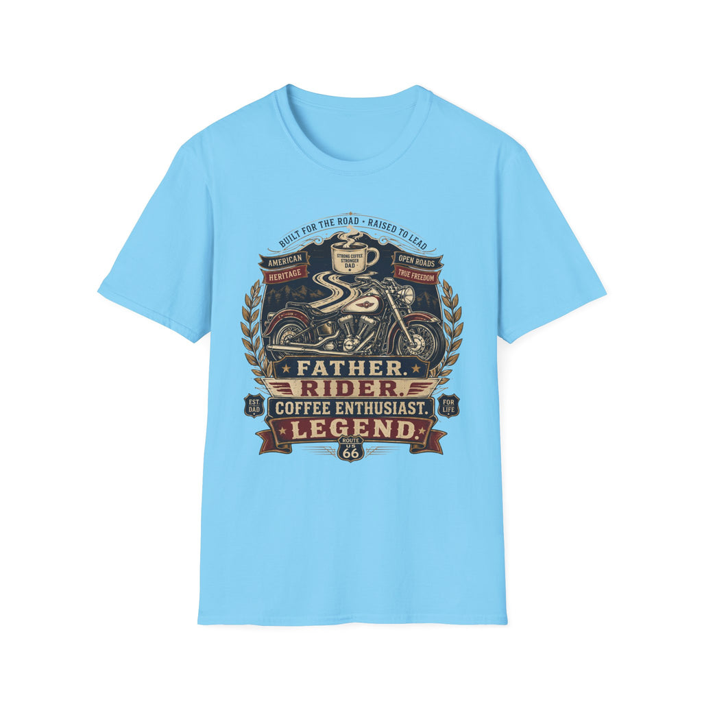 Father Rider Coffee T‑Shirt