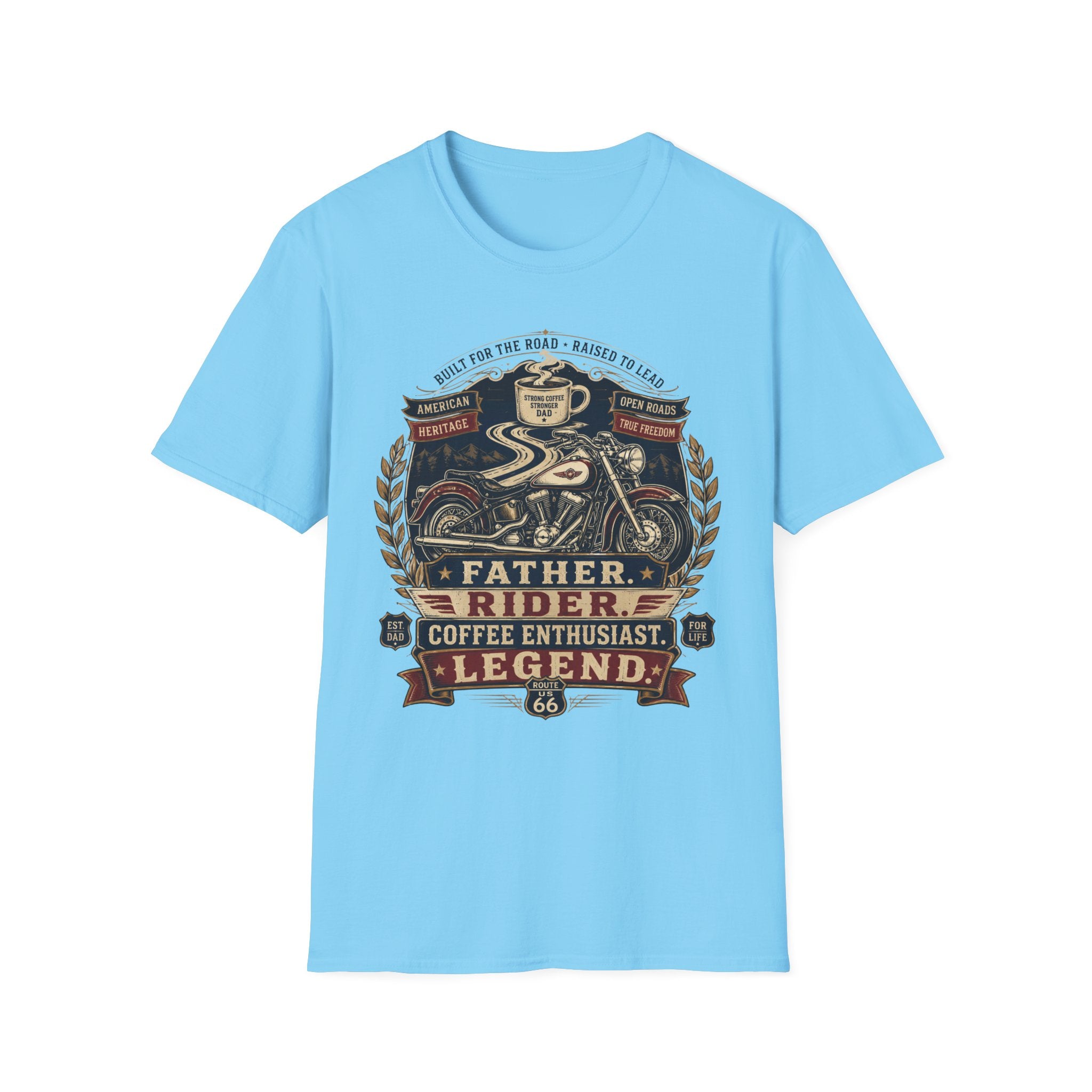 Father Rider Coffee T‑Shirt