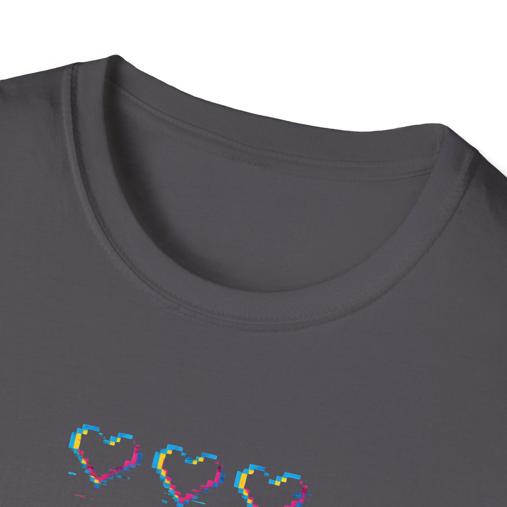 Three Hearts Gaming Controller T-Shirt