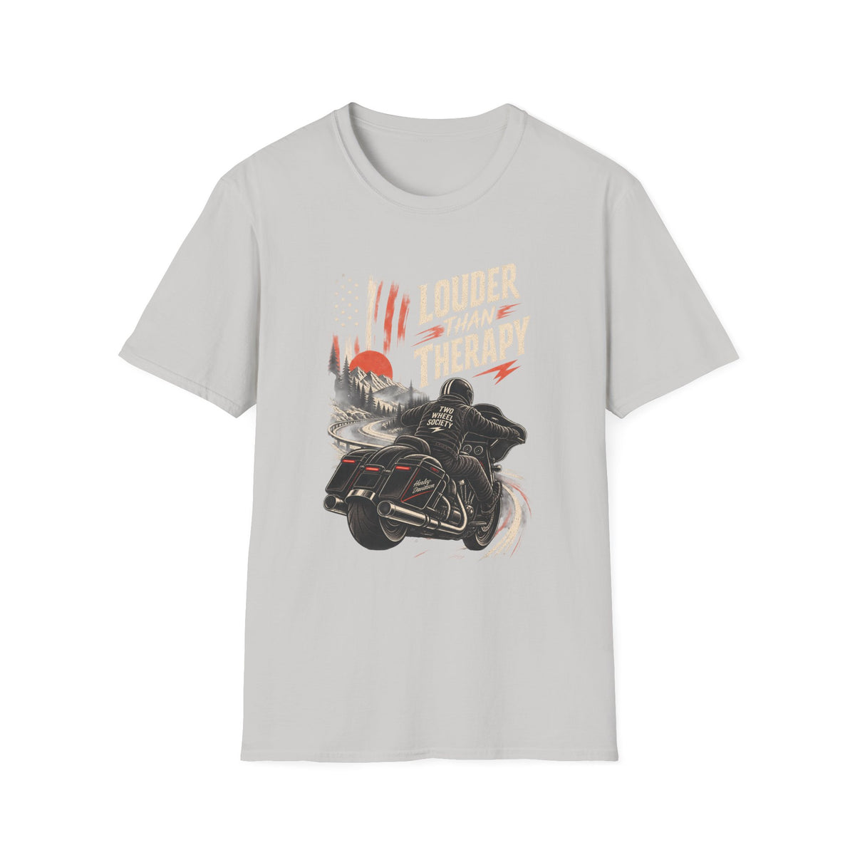 Louder Than Therapy T‑Shirt