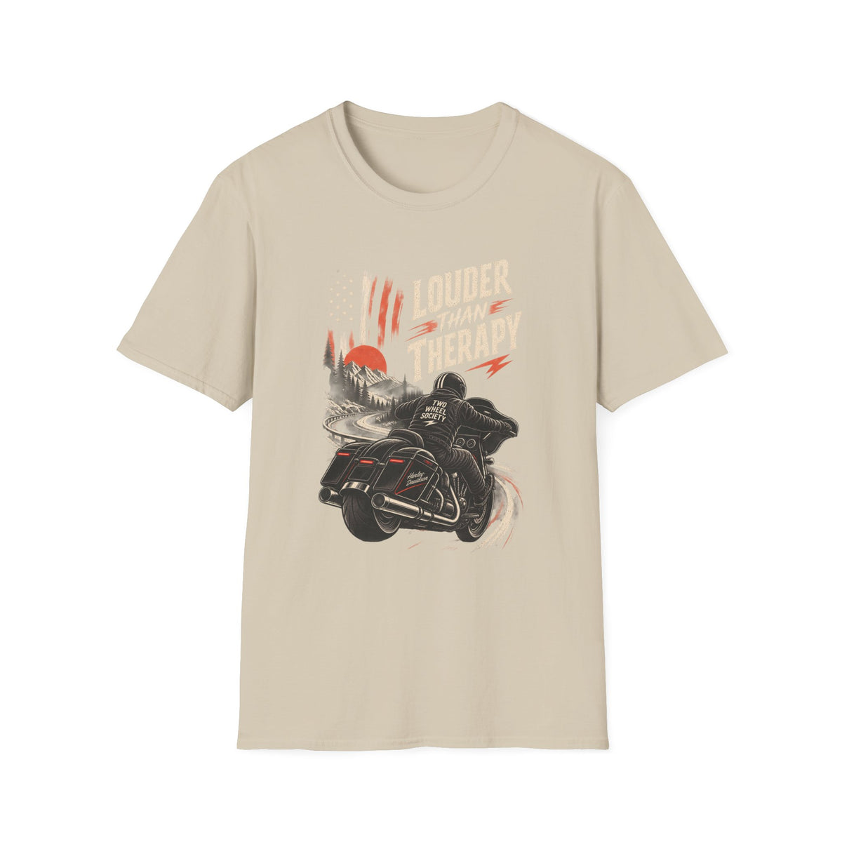 Louder Than Therapy T‑Shirt