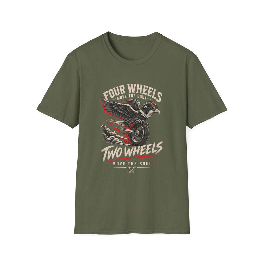 Four Wheels T‑Shirt