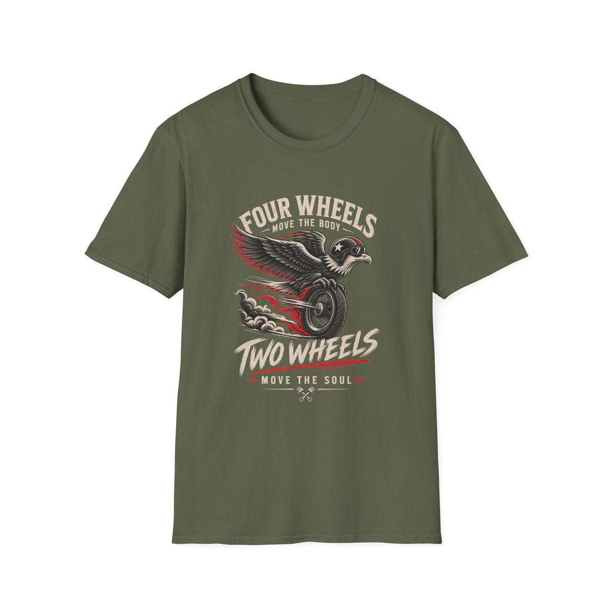 Four Wheels T‑Shirt