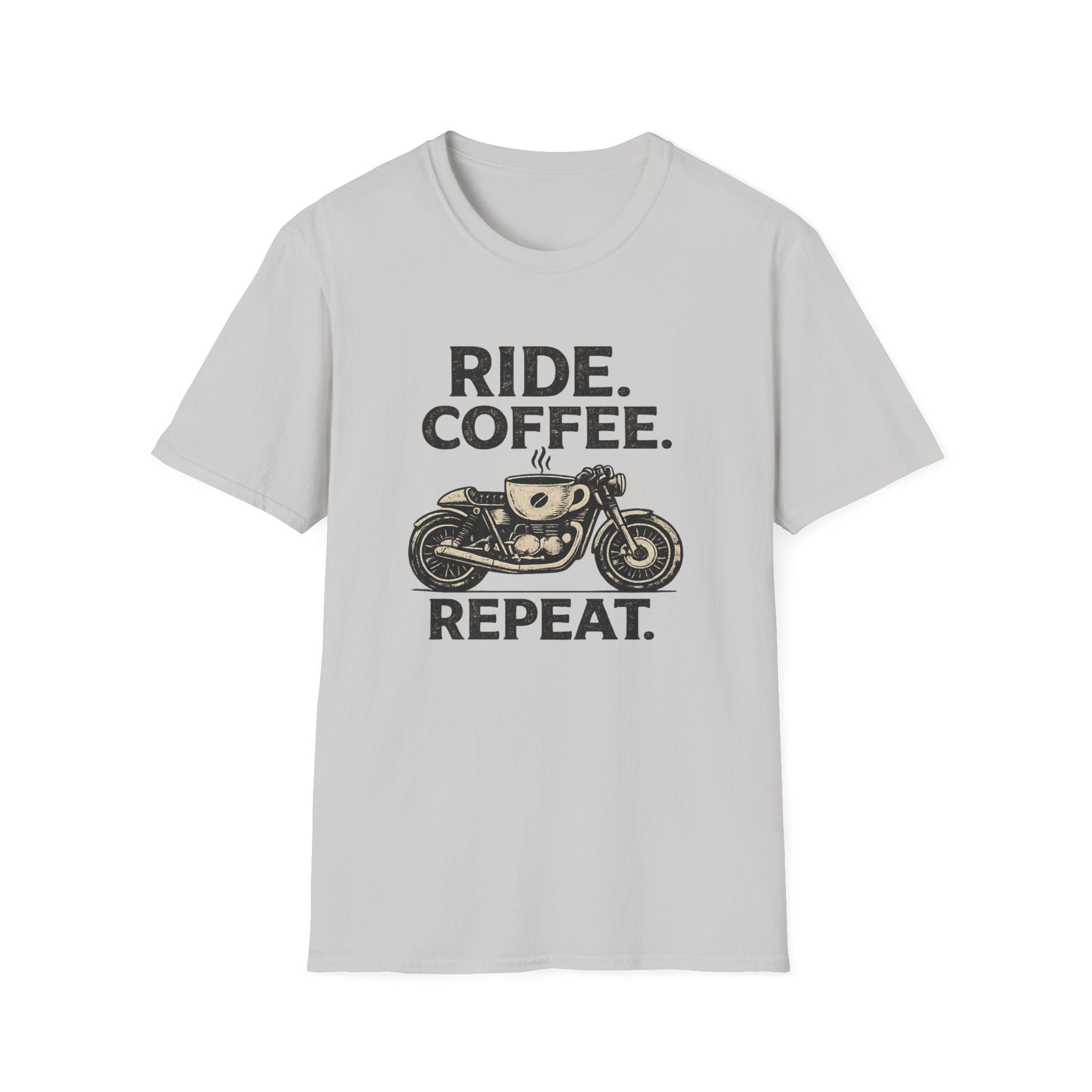 Ride Coffee Repeat T‑Shirt