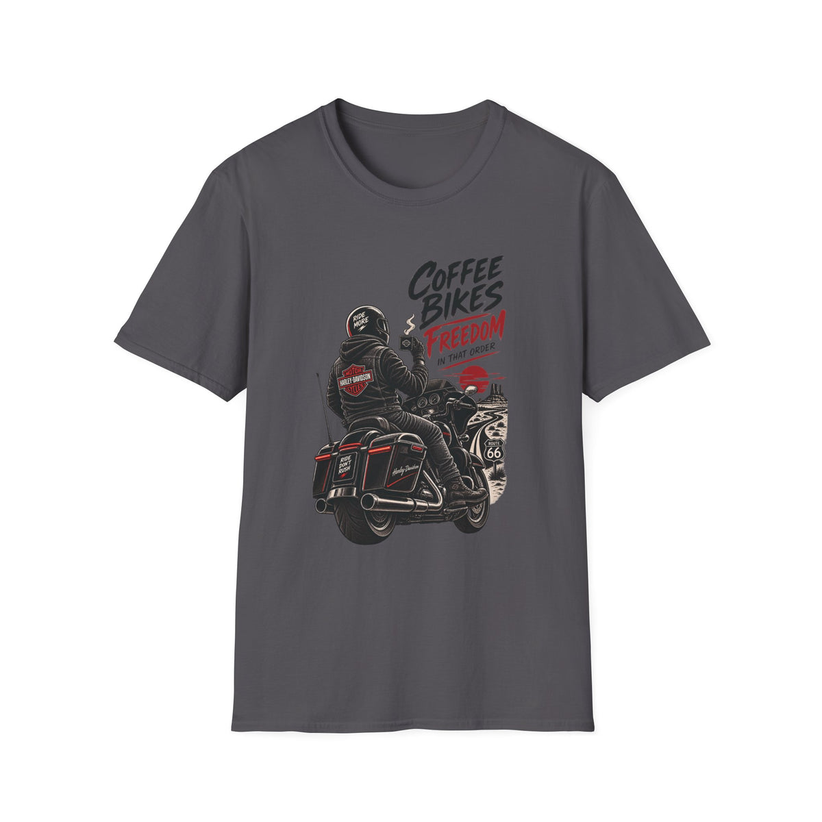 Coffee Bikes Freedom T‑Shirt
