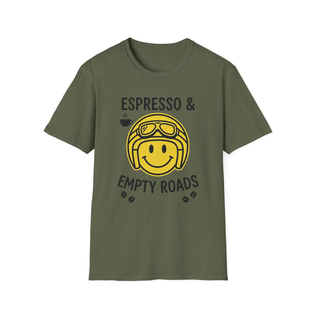Espresso & Empty Roads T‑Shirt