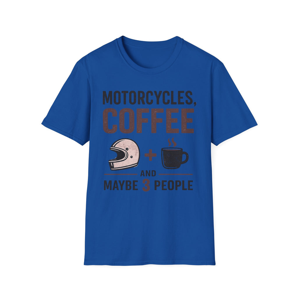 Motorcycles Coffee T‑Shirt