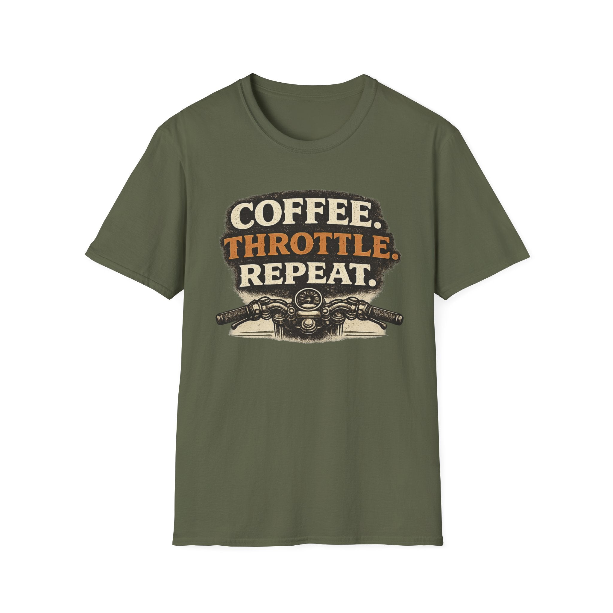 Coffee Throttle Repeat T‑Shirt