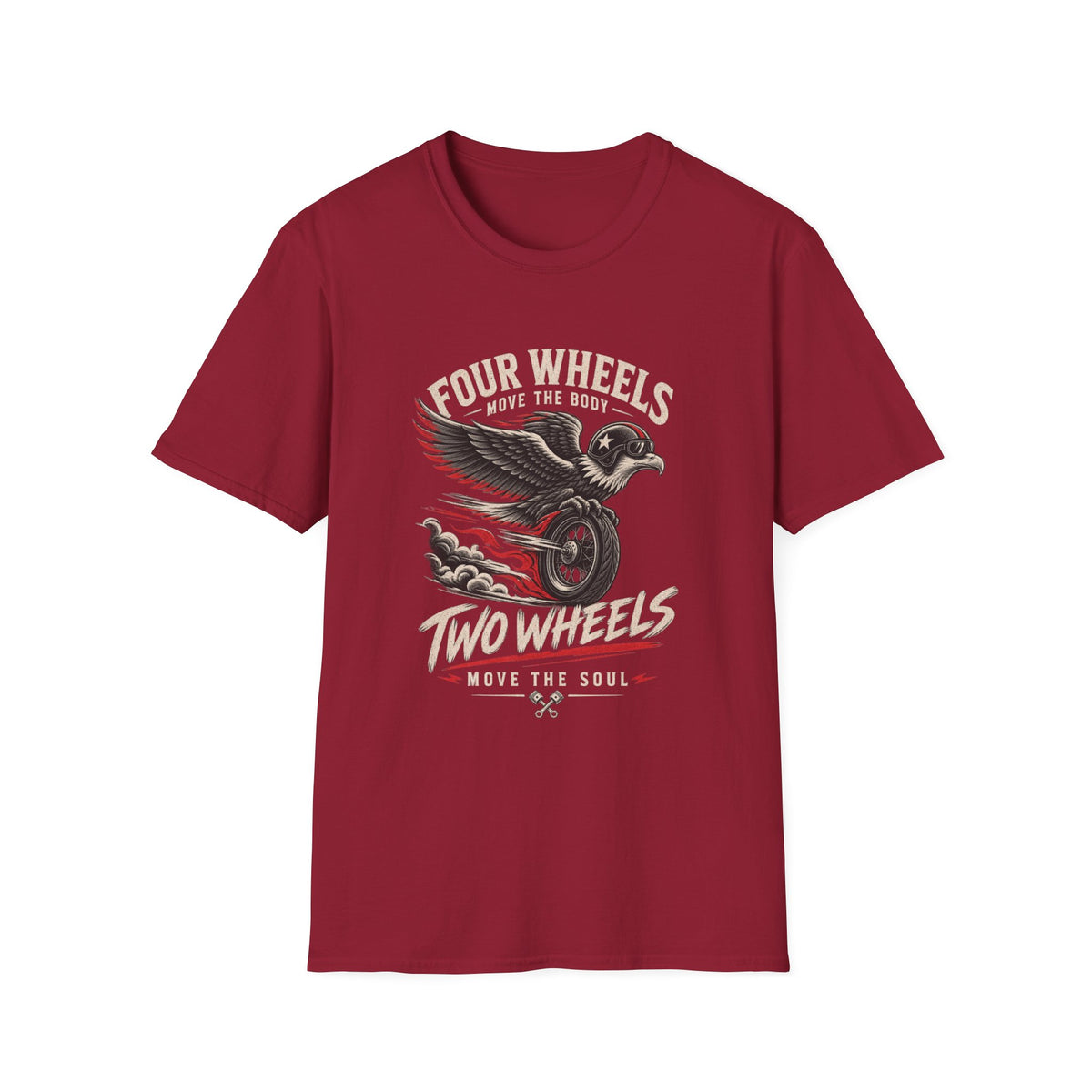 Four Wheels T‑Shirt