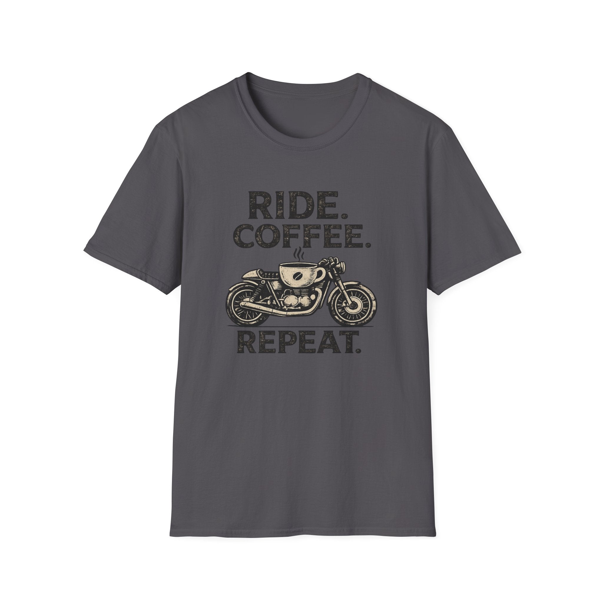 Ride Coffee Repeat T‑Shirt