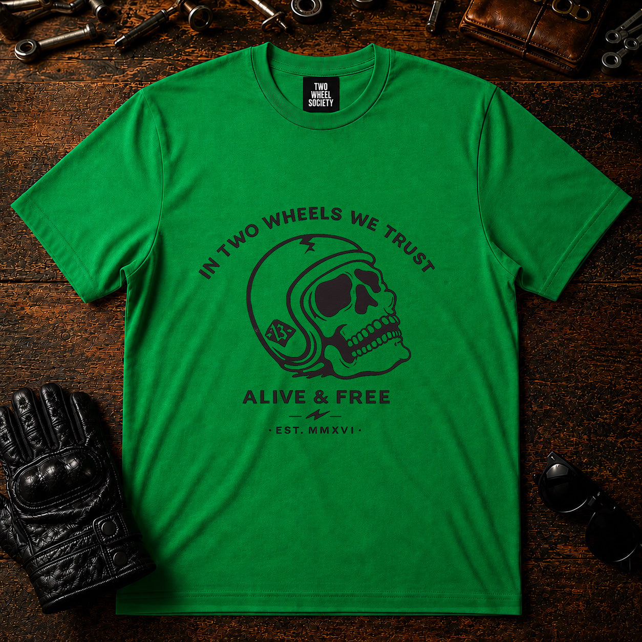 In Two Wheels T‑Shirt