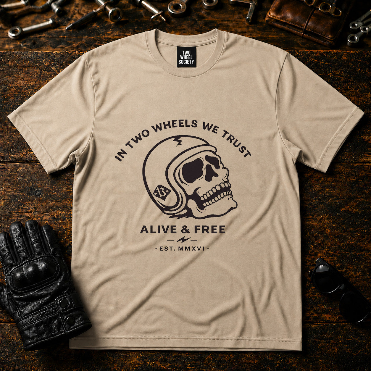 In Two Wheels T‑Shirt