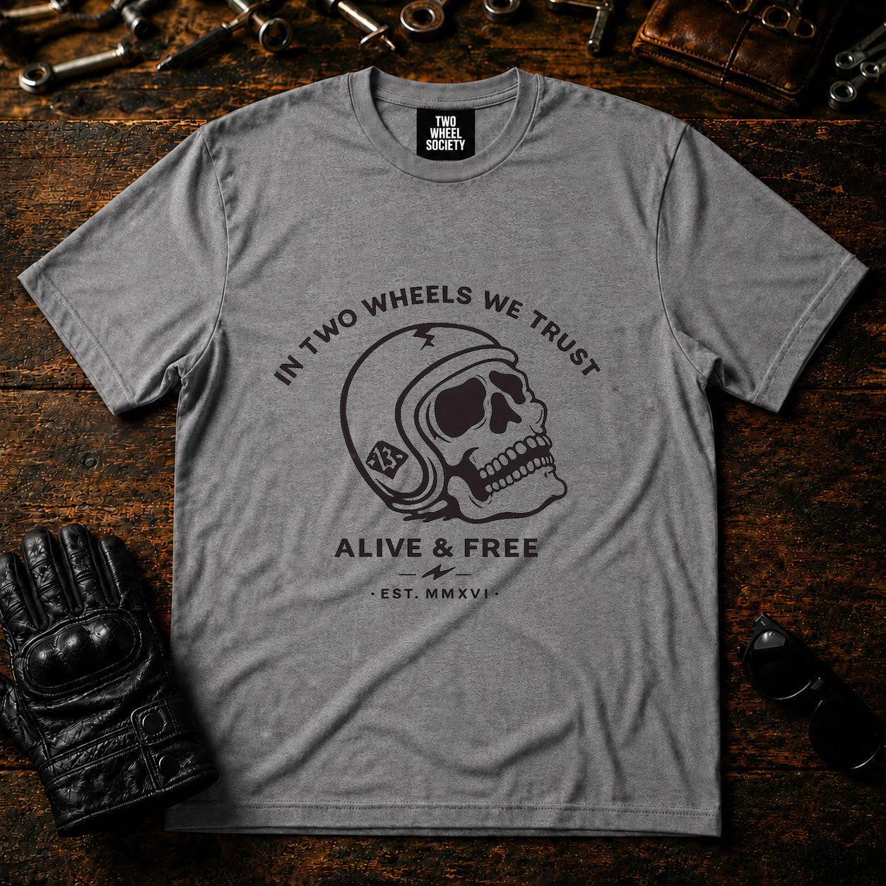 In Two Wheels T‑Shirt