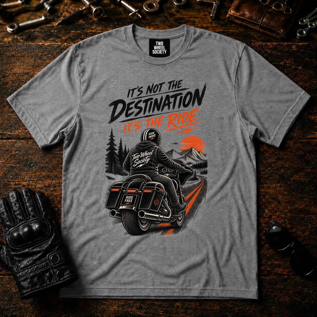 It's Not The Destination T‑Shirt