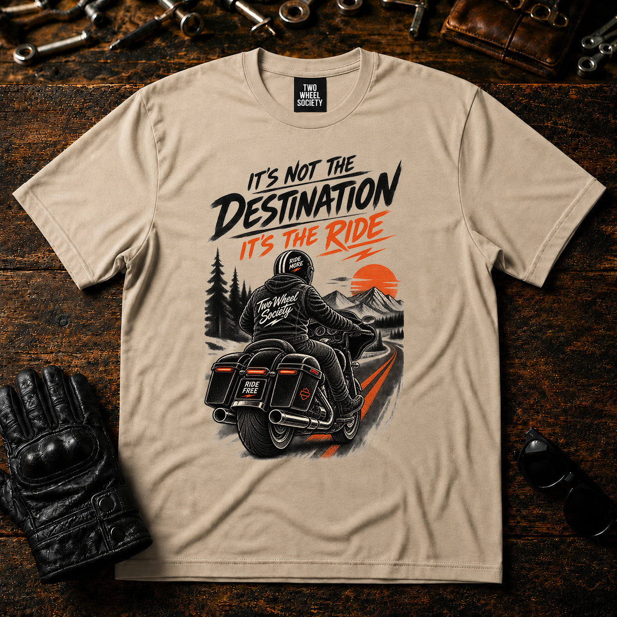 It's Not The Destination T‑Shirt