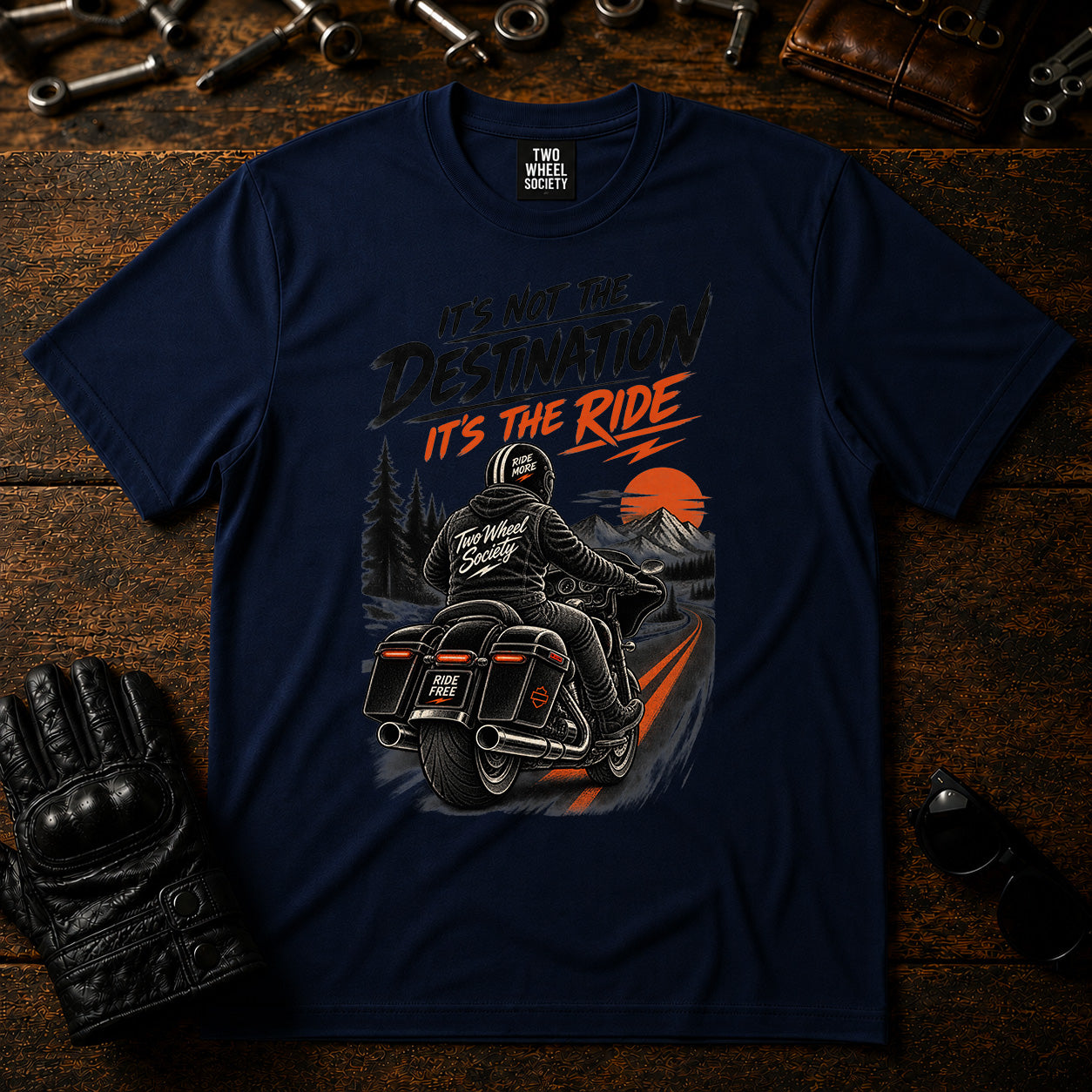 It's Not The Destination T‑Shirt