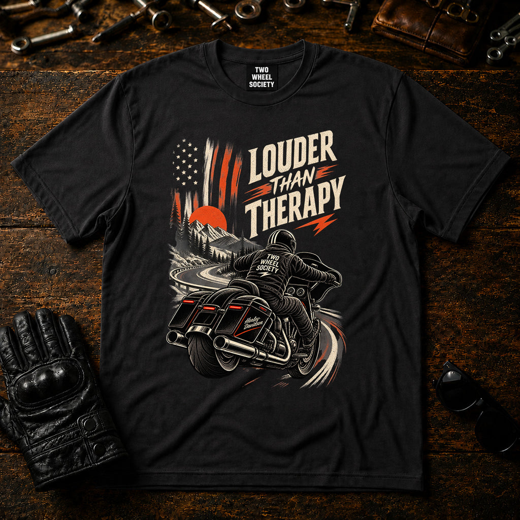 Louder Than Therapy T‑Shirt