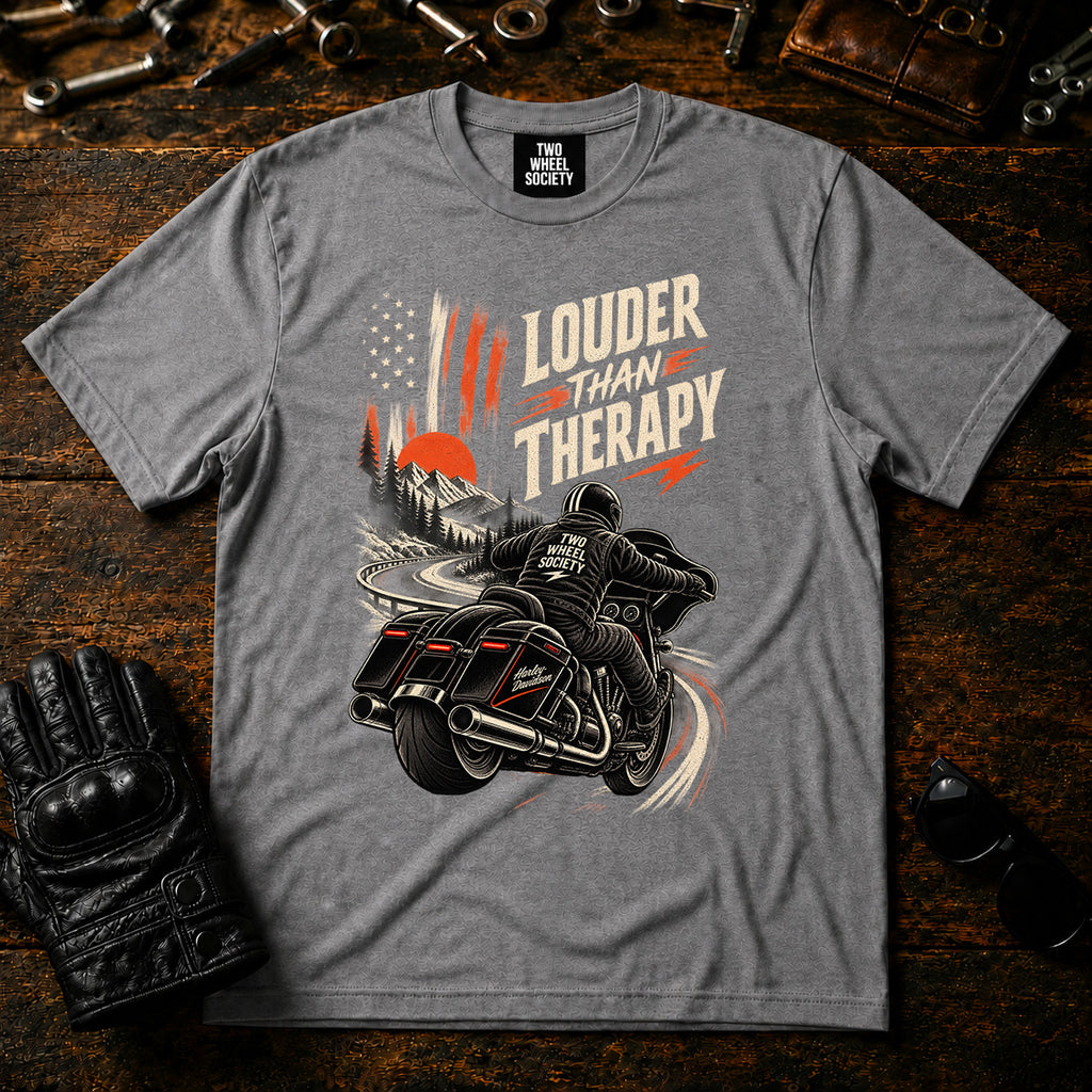 Louder Than Therapy T‑Shirt