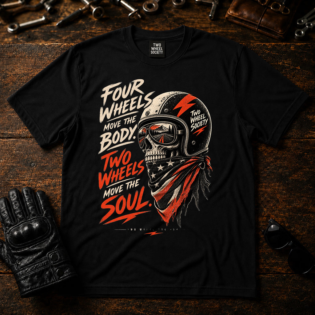 Four Wheels T‑Shirt