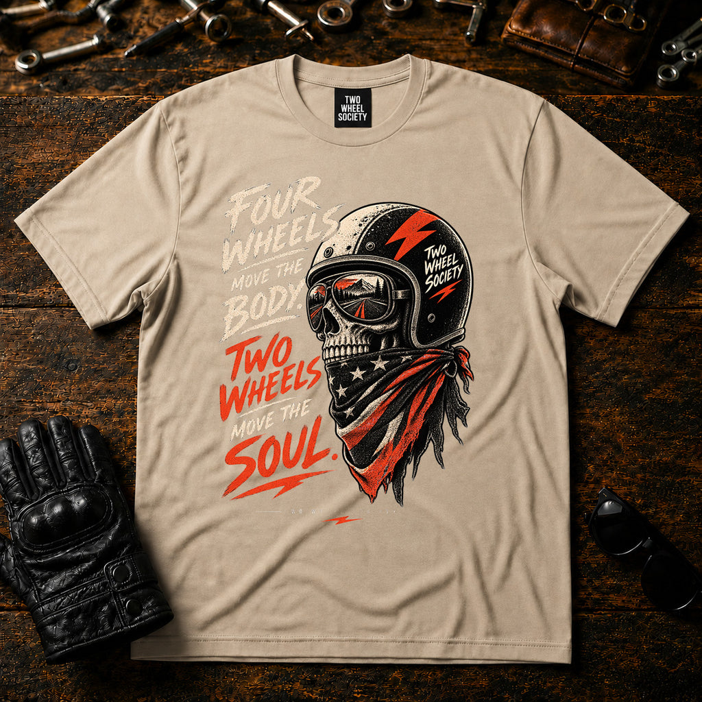 Four Wheels T‑Shirt