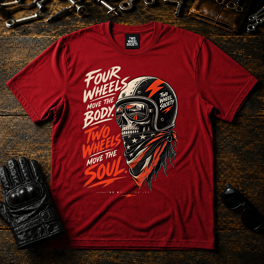 Four Wheels T‑Shirt