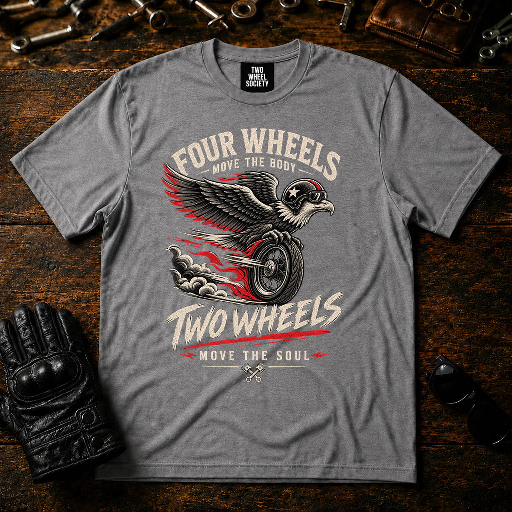 Four Wheels T‑Shirt