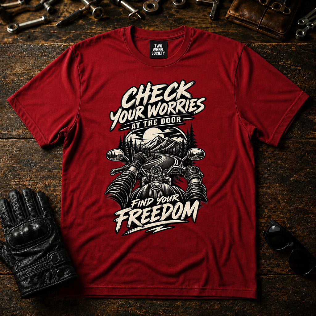 Check Your Worries T‑Shirt